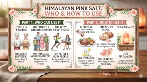 Leaf boat Pink Salt | Himalayan | Pack of 2-  (1000Gm) | Additive free | for All Cooking Light Pink Sooji | Free flow salt Powder Namak,| Sindhava Lavan |